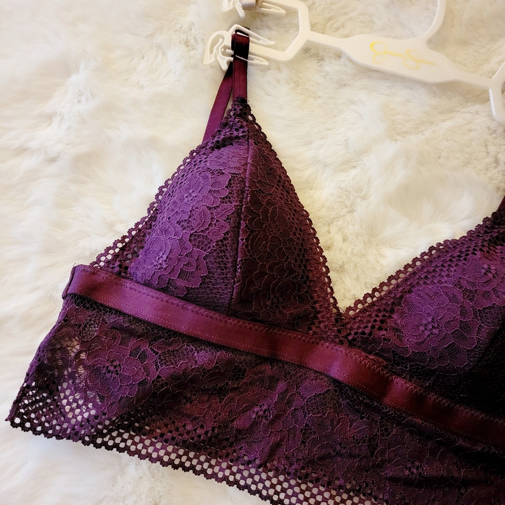 🌹JESSICA SIMPSON BRAND NEW 2-PACK BRALETTE WITH REMOVABLE PADS SIZE M - Picture 3 of 9